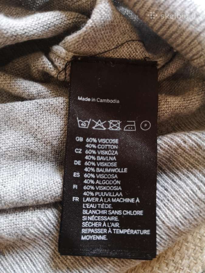 H&m pilka palaidinė trumpomis rankovėmis - nuotraukos Nr. 7