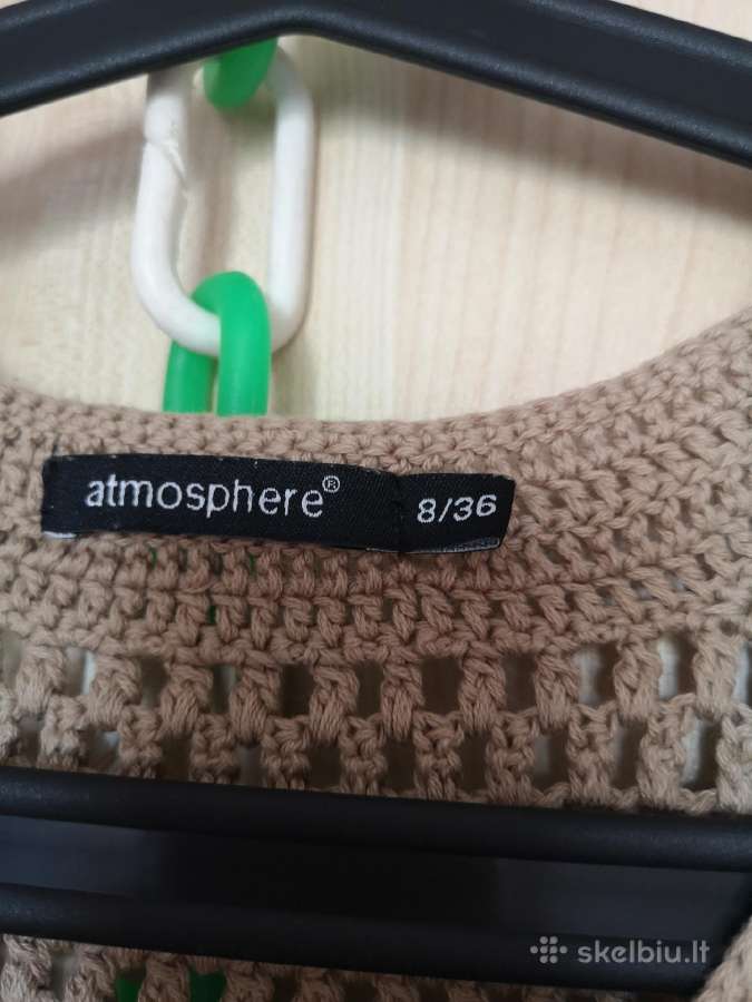 Atmosphere smėlio spalvos nerta palaidinė - nuotraukos Nr. 4