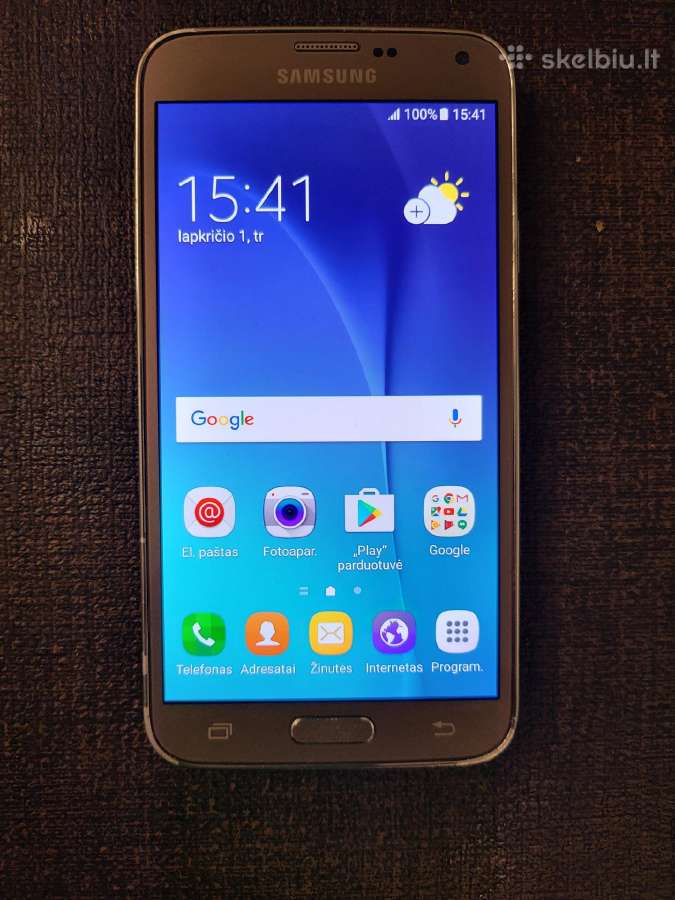 Samsung S5 Neo Gold - nuotraukos Nr. 2