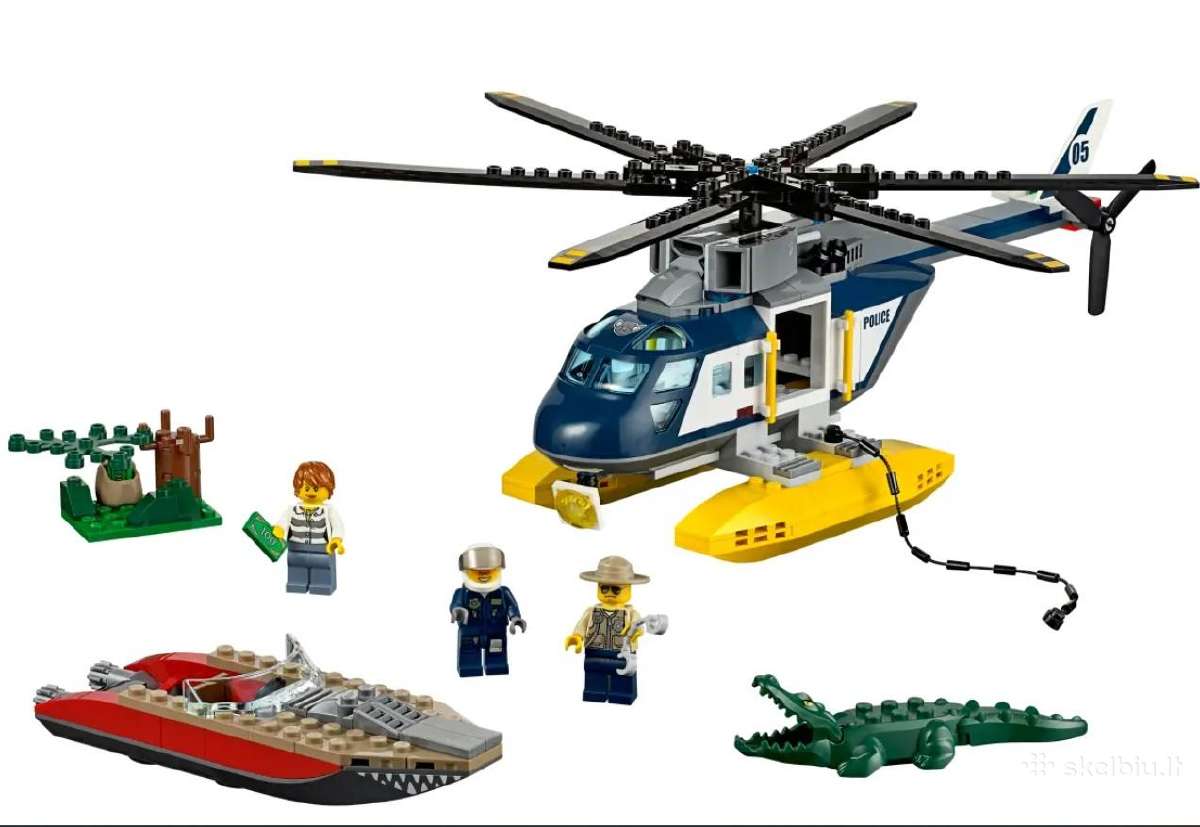 Lego policijos sraigtasparnis 60067 - nuotraukos Nr. 2