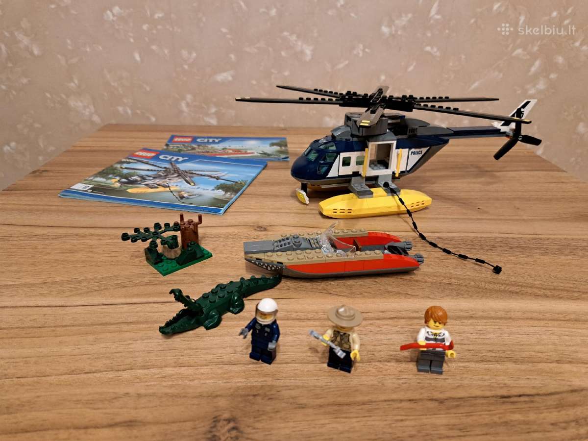 Lego policijos sraigtasparnis 60067