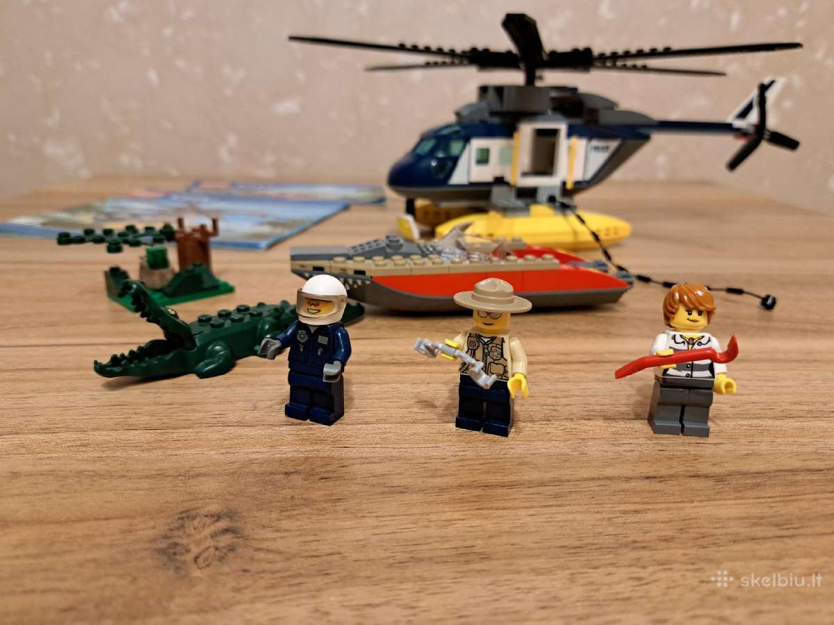 Lego policijos sraigtasparnis 60067 - nuotraukos Nr. 3