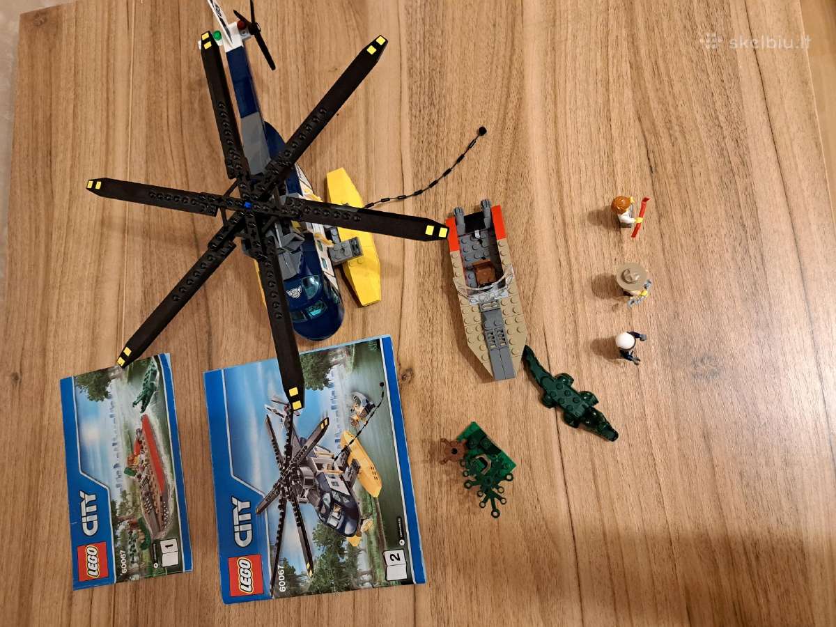 Lego policijos sraigtasparnis 60067 - nuotraukos Nr. 4