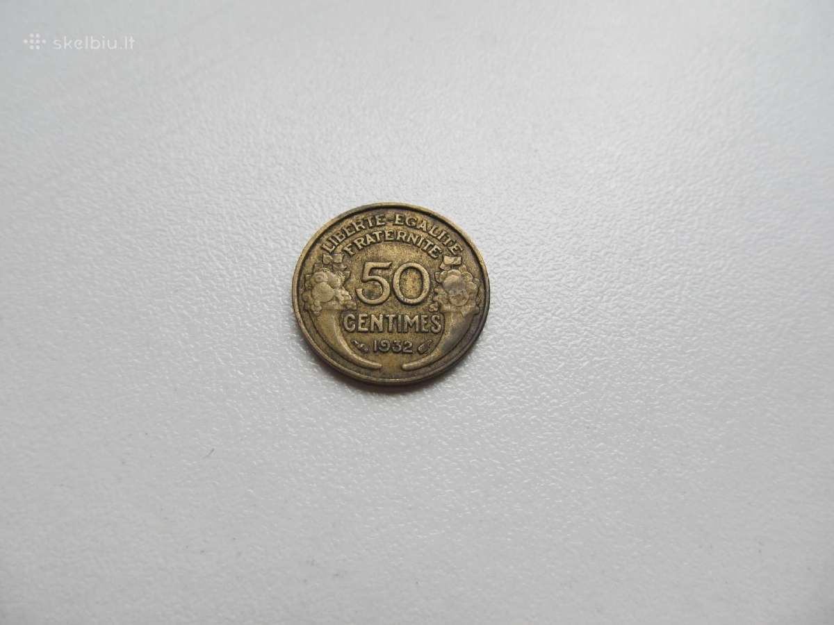 50 centimes , Prancūzija , 1932
