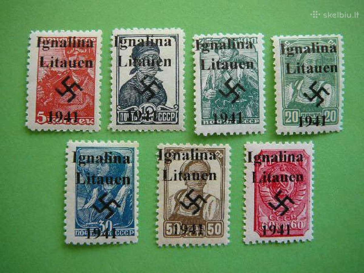 Lietuva 1941 Ignalina Mnh ig01sm
