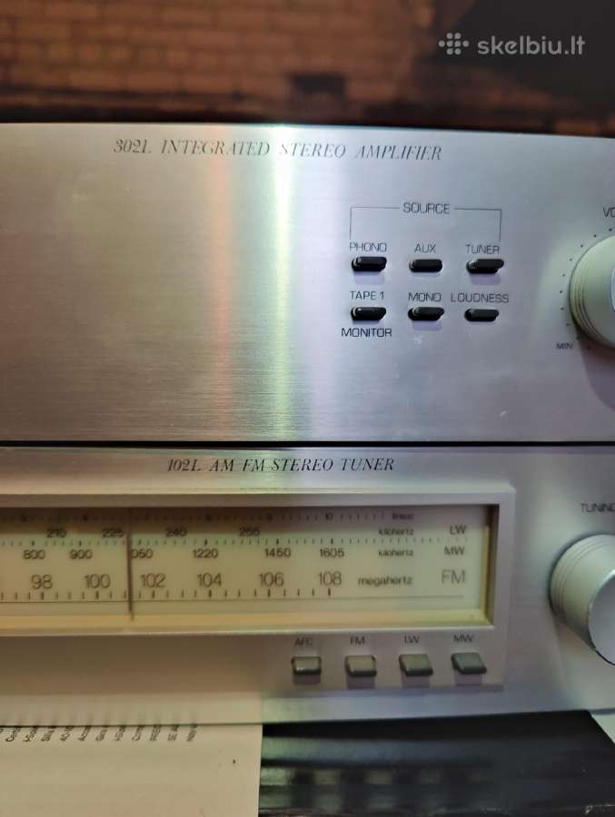 Philips 102l ir 302l Stiprintuvas ir Radijo imtuva - nuotraukos Nr. 2