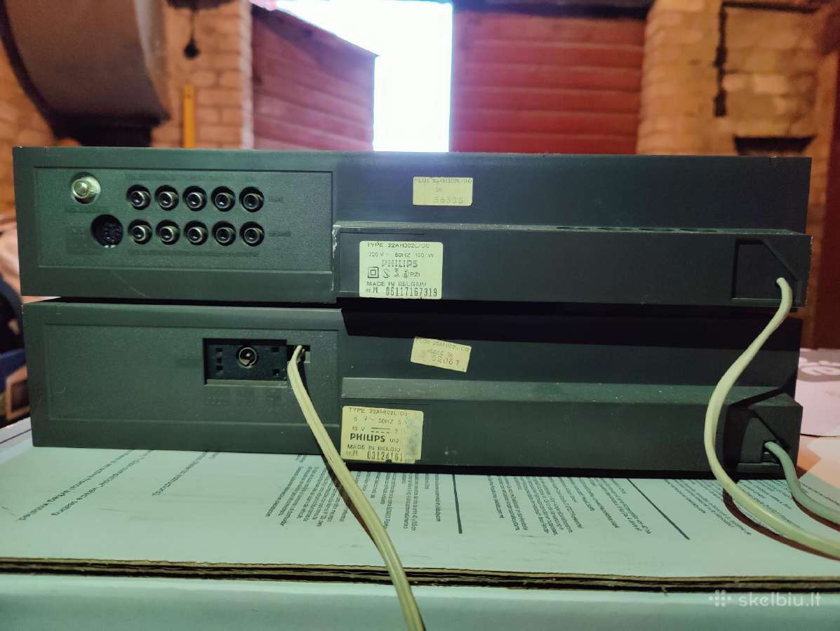 Philips 102l ir 302l Stiprintuvas ir Radijo imtuva - nuotraukos Nr. 4