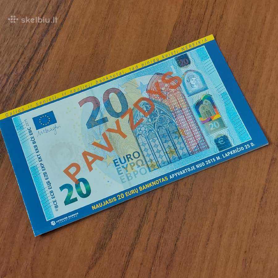 Lankstinukas " 20 Euro Pavyzdys " - nuotraukos Nr. 2