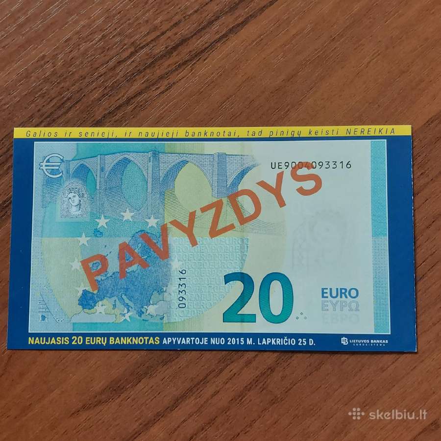 Lankstinukas " 20 Euro Pavyzdys " - nuotraukos Nr. 4