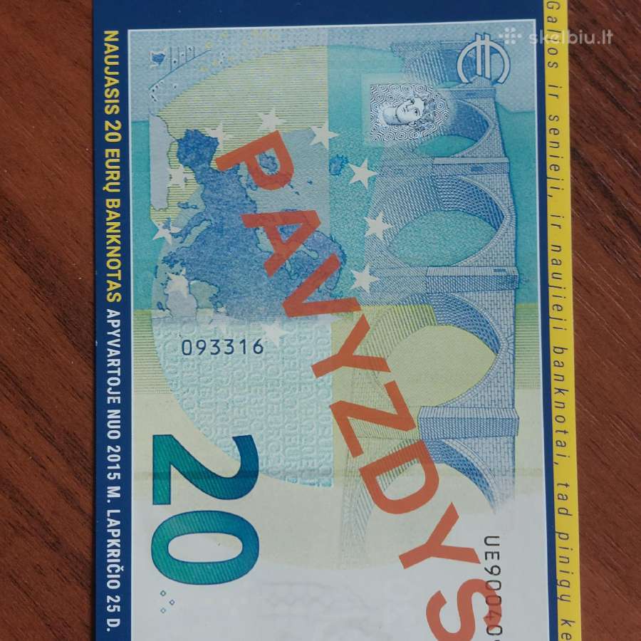 Lankstinukas " 20 Euro Pavyzdys " - nuotraukos Nr. 5