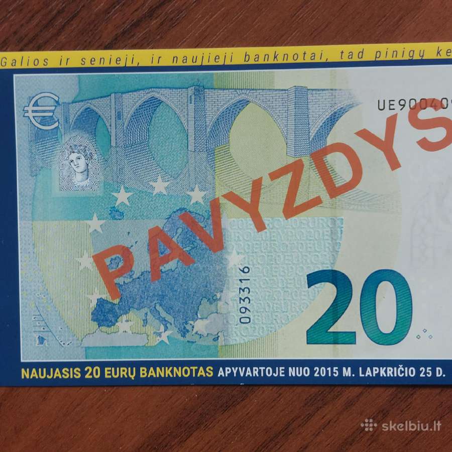 Lankstinukas " 20 Euro Pavyzdys " - nuotraukos Nr. 6