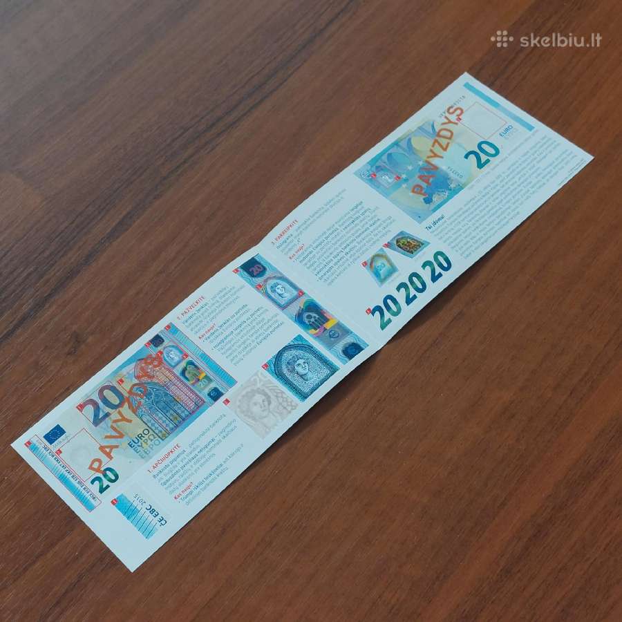 Lankstinukas " 20 Euro Pavyzdys " - nuotraukos Nr. 8