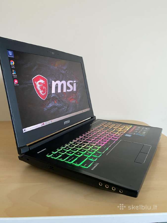 Msi Gt Vr Re Dominator Pro Gaming Laptop Skelbiu Lt