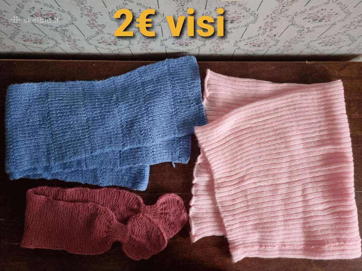 Pirštinės, šalikai - nuotraukos Nr. 9