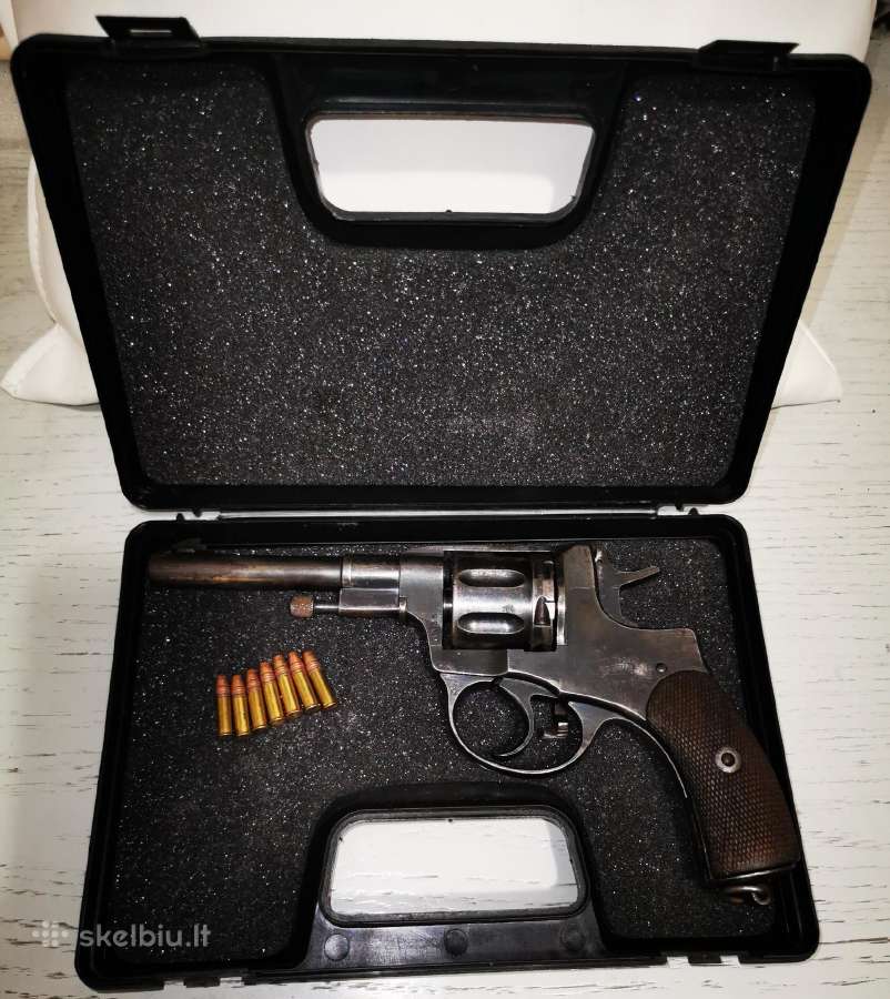 Revolveris Nagant (1934m. 22lr) - nuotraukos Nr. 13