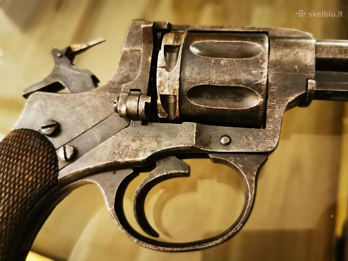 Revolveris Nagant (1934m. 22lr) - nuotraukos Nr. 4