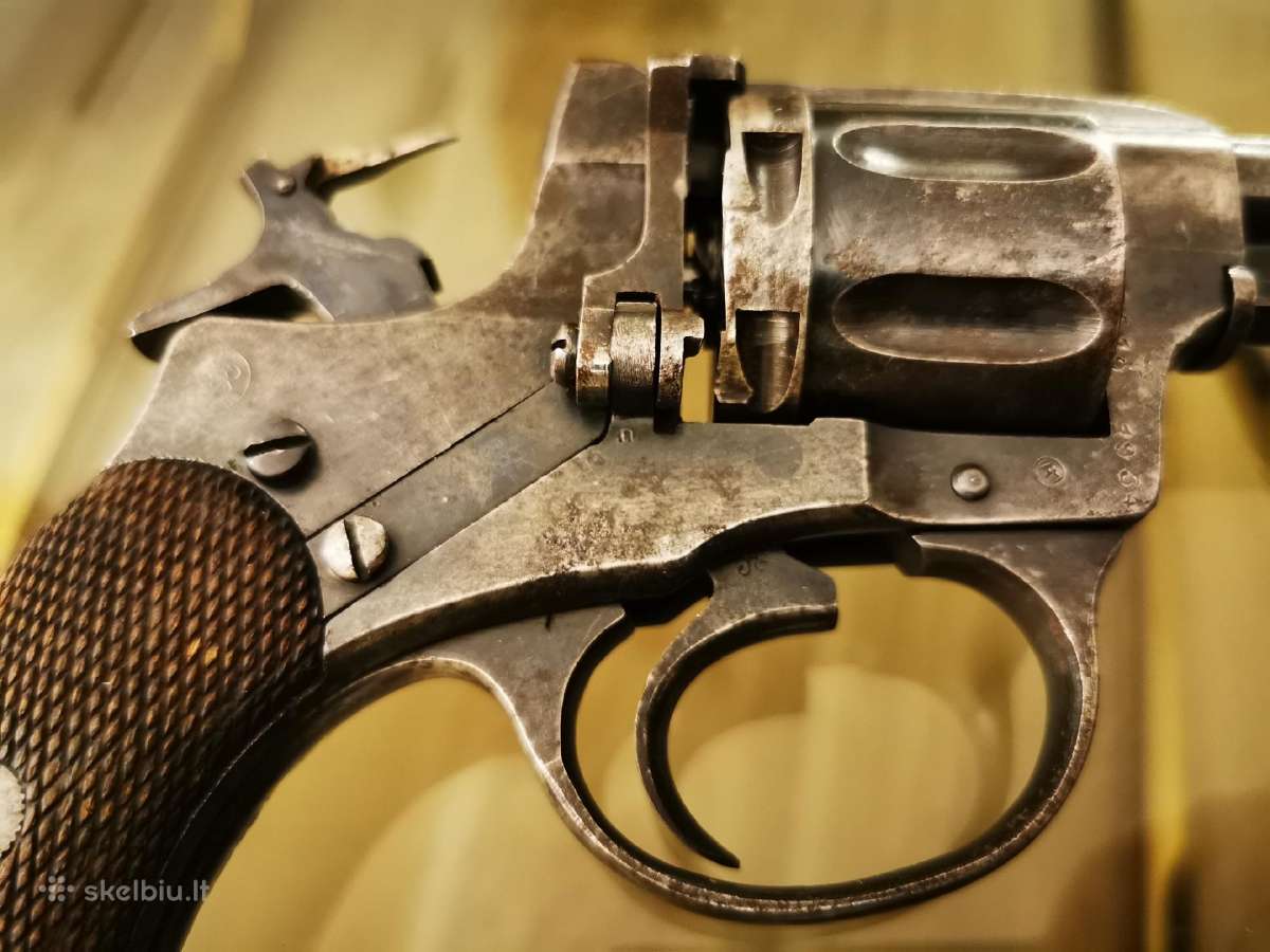 Revolveris Nagant (1934m. 22lr) - nuotraukos Nr. 6