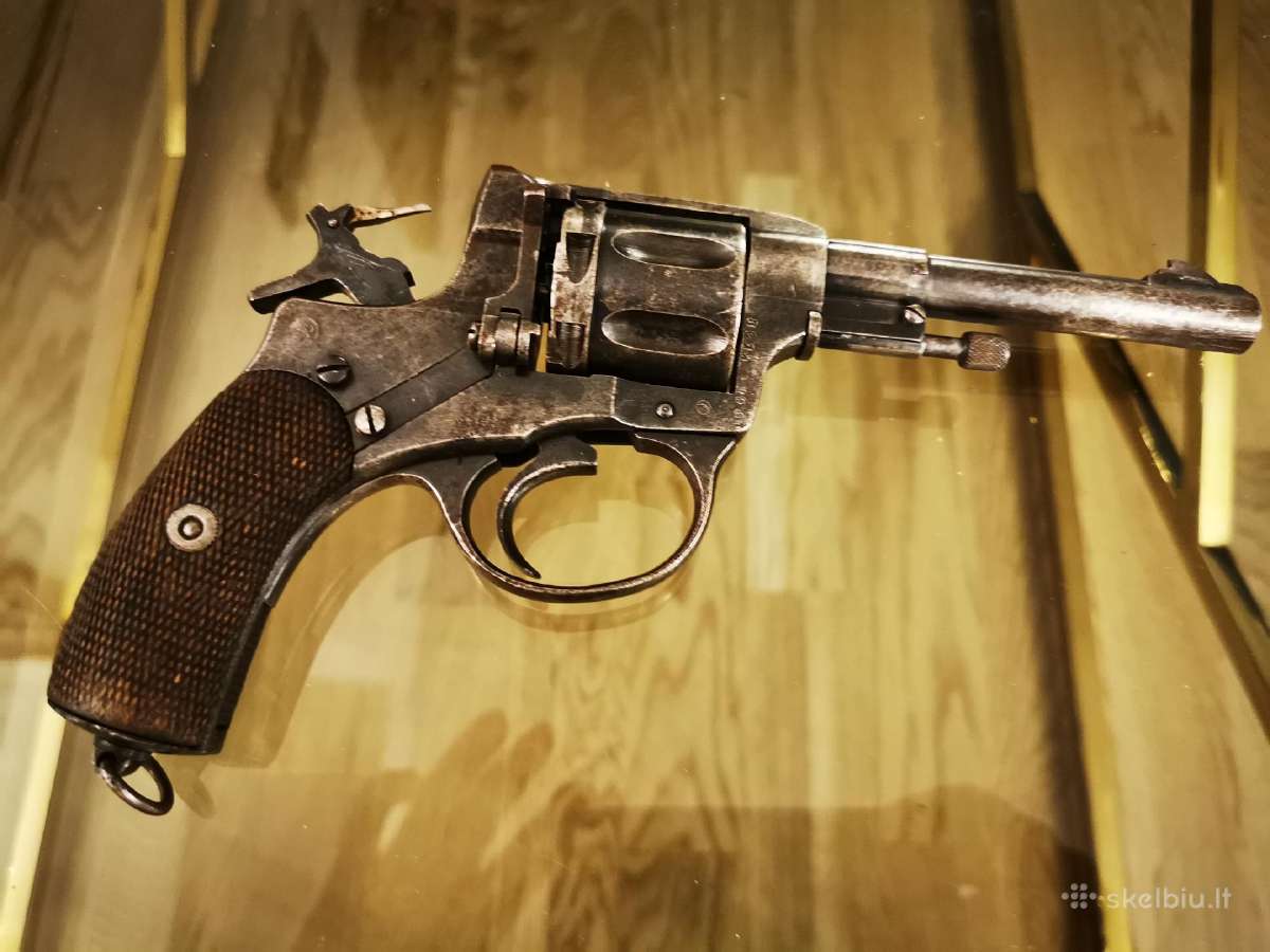 Revolveris Nagant (1934m. 22lr) - nuotraukos Nr. 7