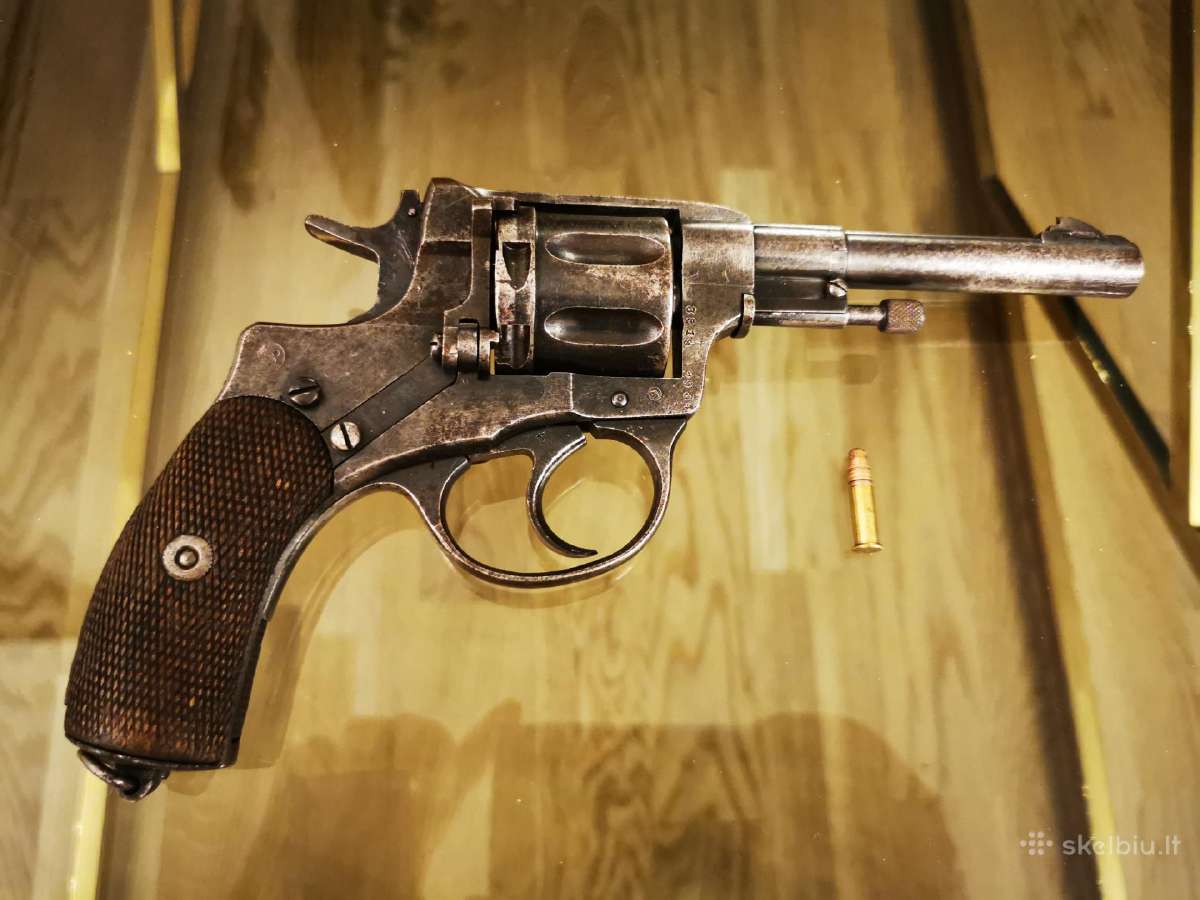 Revolveris Nagant (1934m. 22lr) - nuotraukos Nr. 2