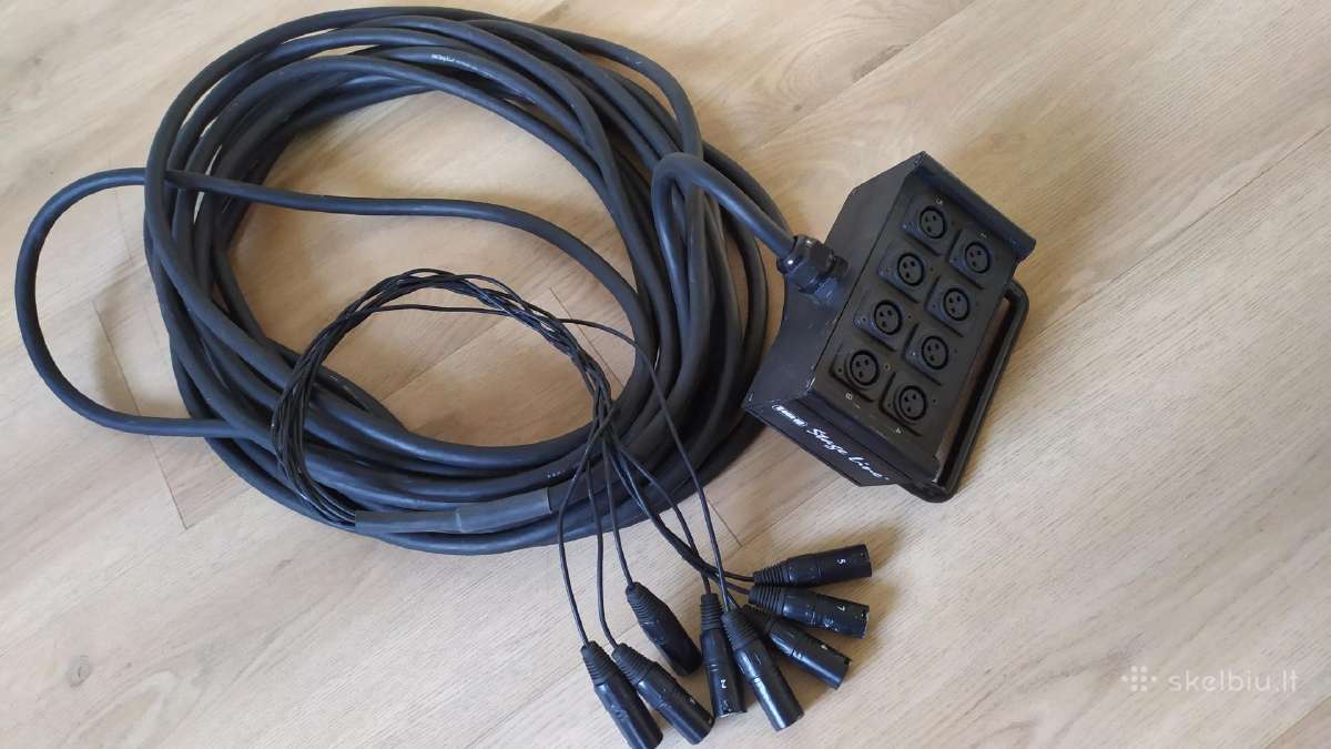 Img Stage Line 8 Xlr snake Cable - nuotraukos Nr. 2