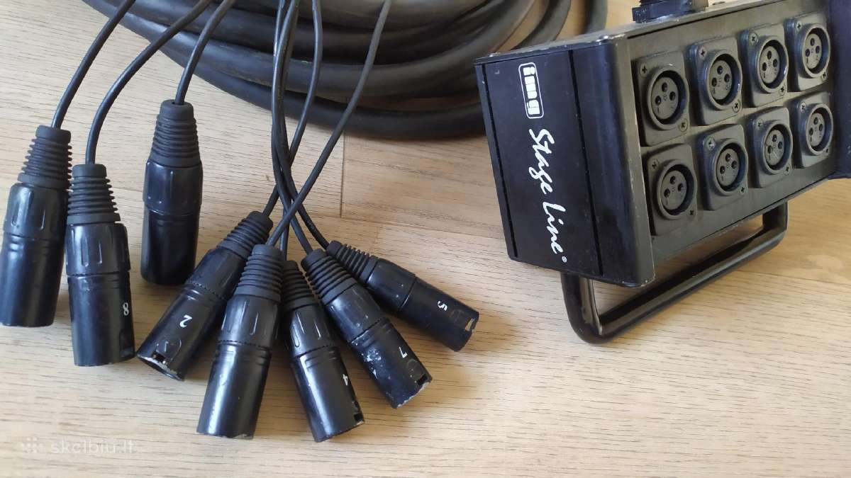 Img Stage Line 8 Xlr snake Cable