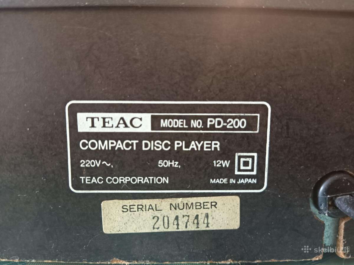 Teac Pd-200,grundig CD 301. Soundmaster disc 7700 - nuotraukos Nr. 2