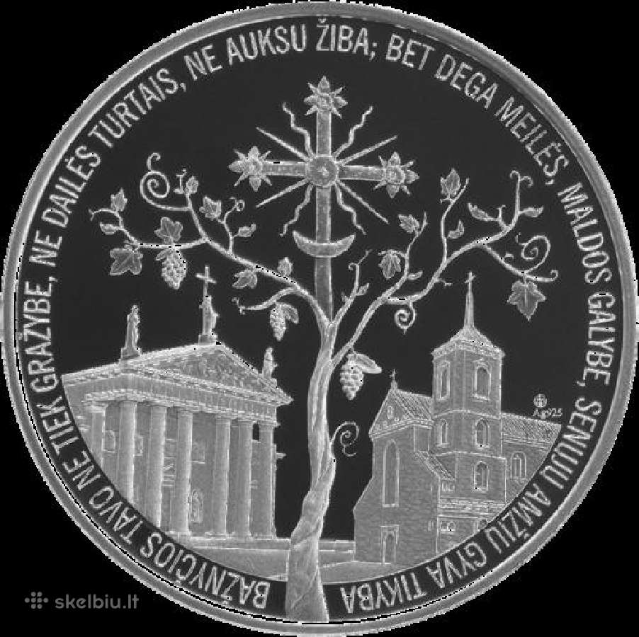 Sidabro medalis Popiežius Pranciškus ietuvoje 2018 - nuotraukos Nr. 2