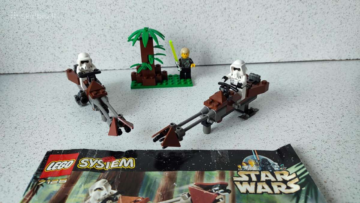 Lego Star Wars 7128 Greitaeigiai motociklai - nuotraukos Nr. 2