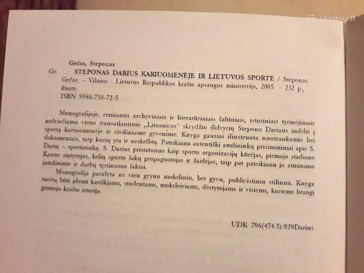 Steponas Gečas "Steponas Darius" 2005 metai - nuotraukos Nr. 10