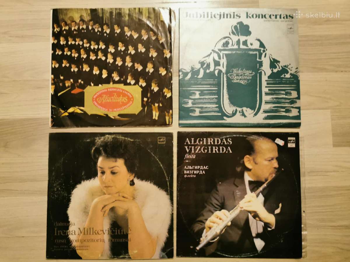Klasikinės muzikos plokštelės