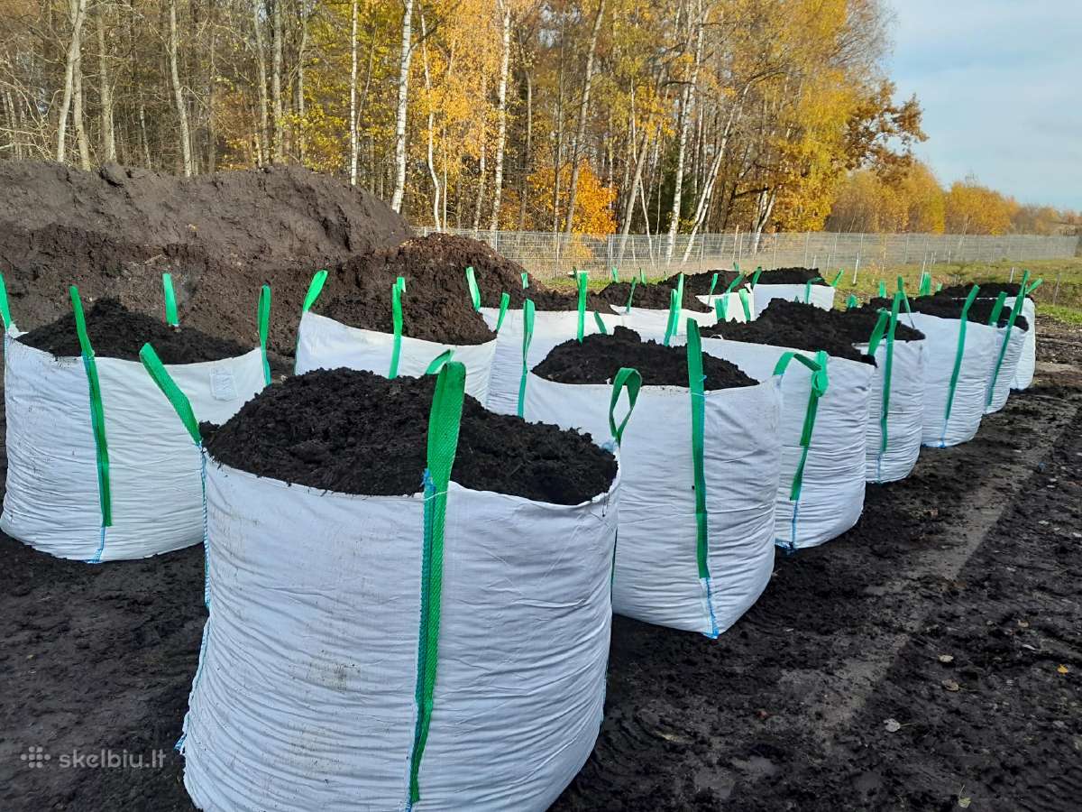 Juodzemis,smelis,kompostas,zvyras,durpės - nuotraukos Nr. 2