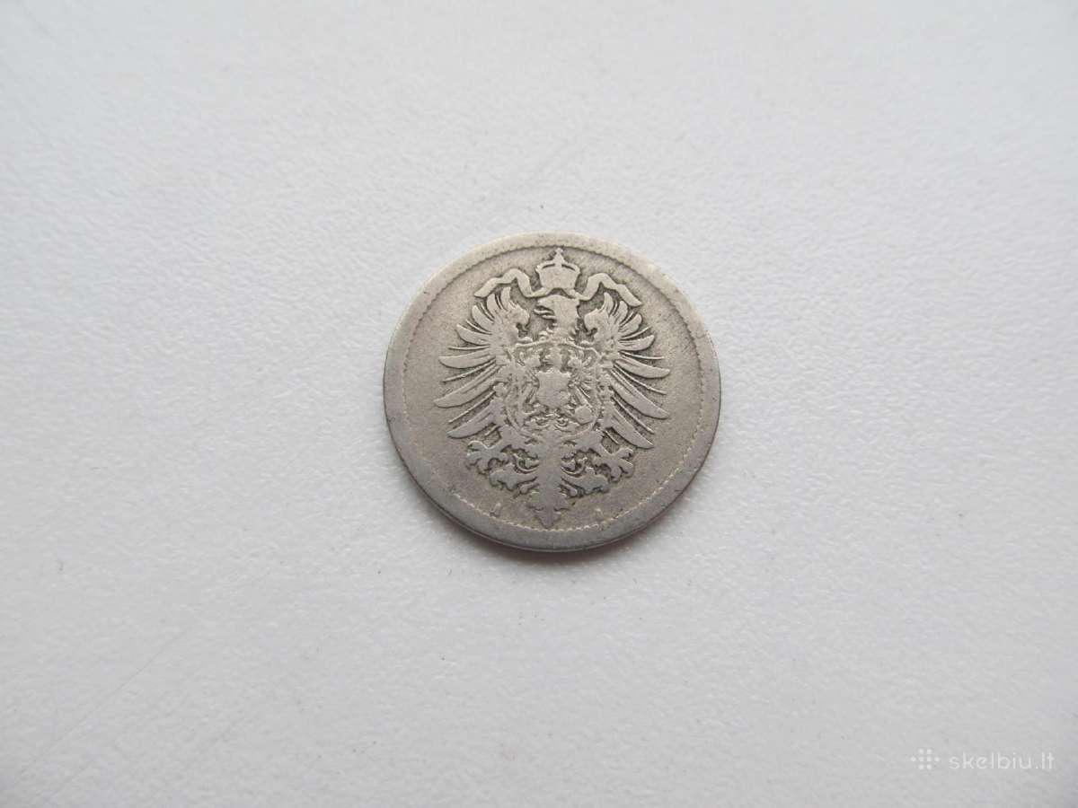 10 pfennig , Vokietija , 1876 Aa, Jj - nuotraukos Nr. 2