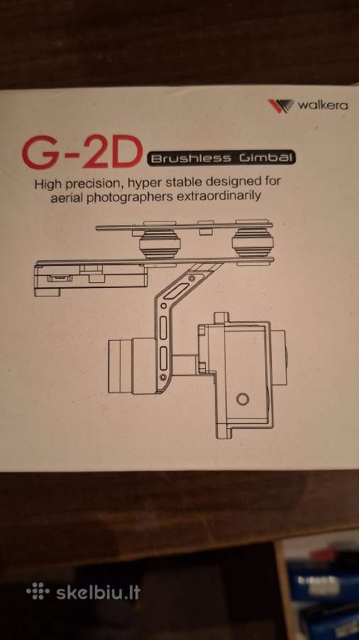 Drone Walkera 2d Cam Gimbal Go Pro - nuotraukos Nr. 5