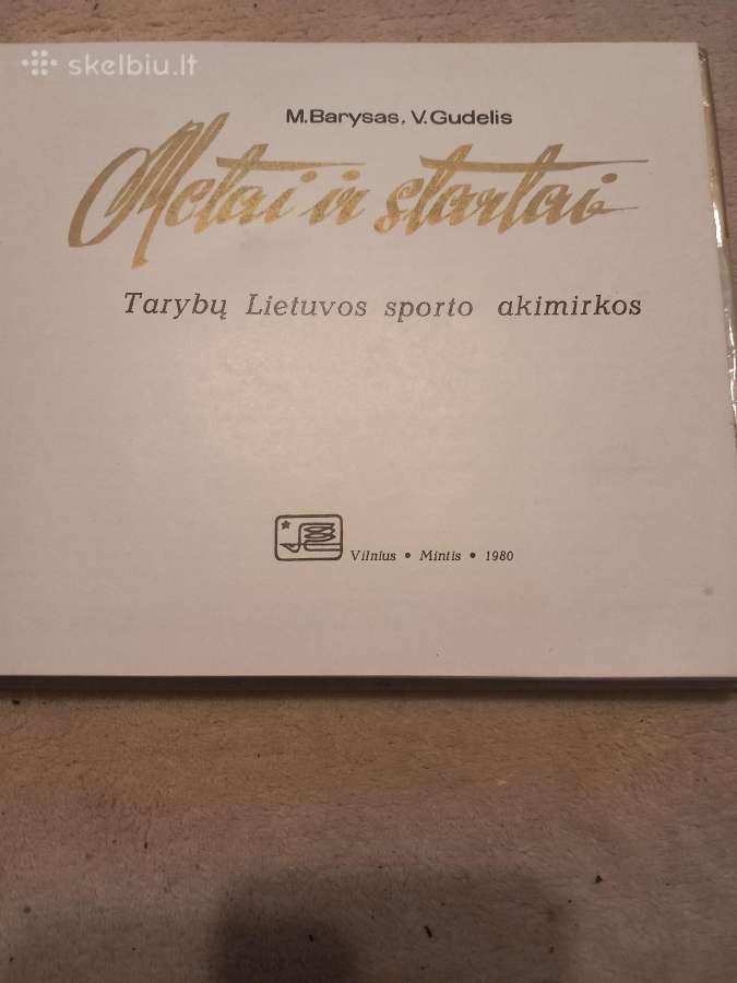 Knygos apie Lietuvos Tsr sportininkus - nuotraukos Nr. 6
