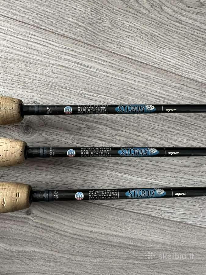 Nupirkčiau St. Croix Avid/legend nuo 9 ft. Ilgio