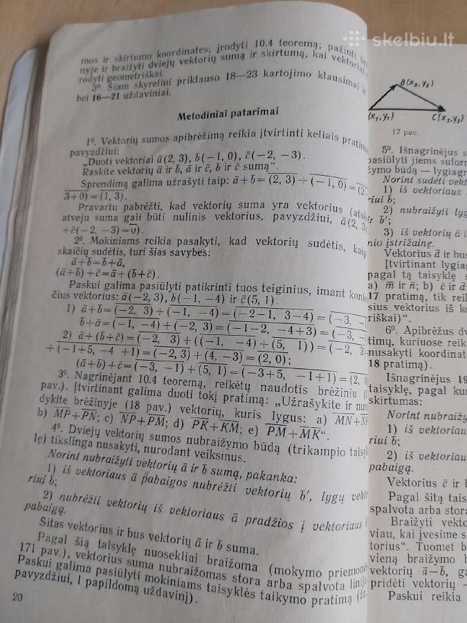 Sena knyga Geometrija IX klasėje - nuotraukos Nr. 8