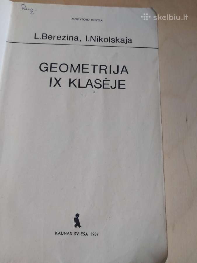 Sena knyga Geometrija IX klasėje - nuotraukos Nr. 10