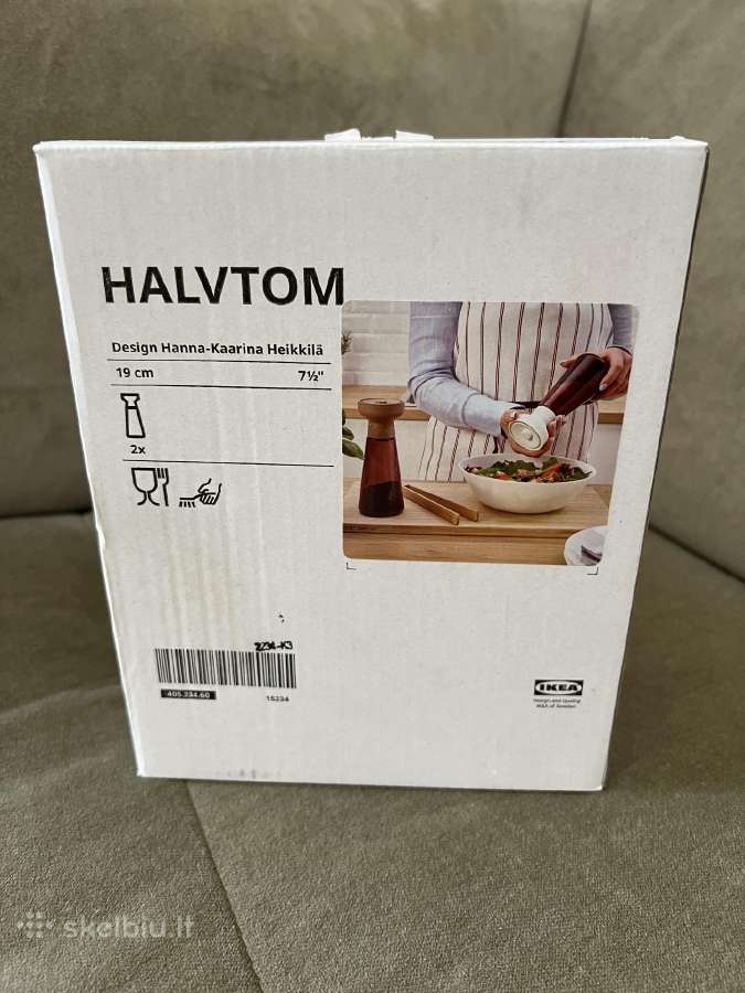 Prieskonių malūnėliai 2vnt. Ikea Halvtom - nuotraukos Nr. 3