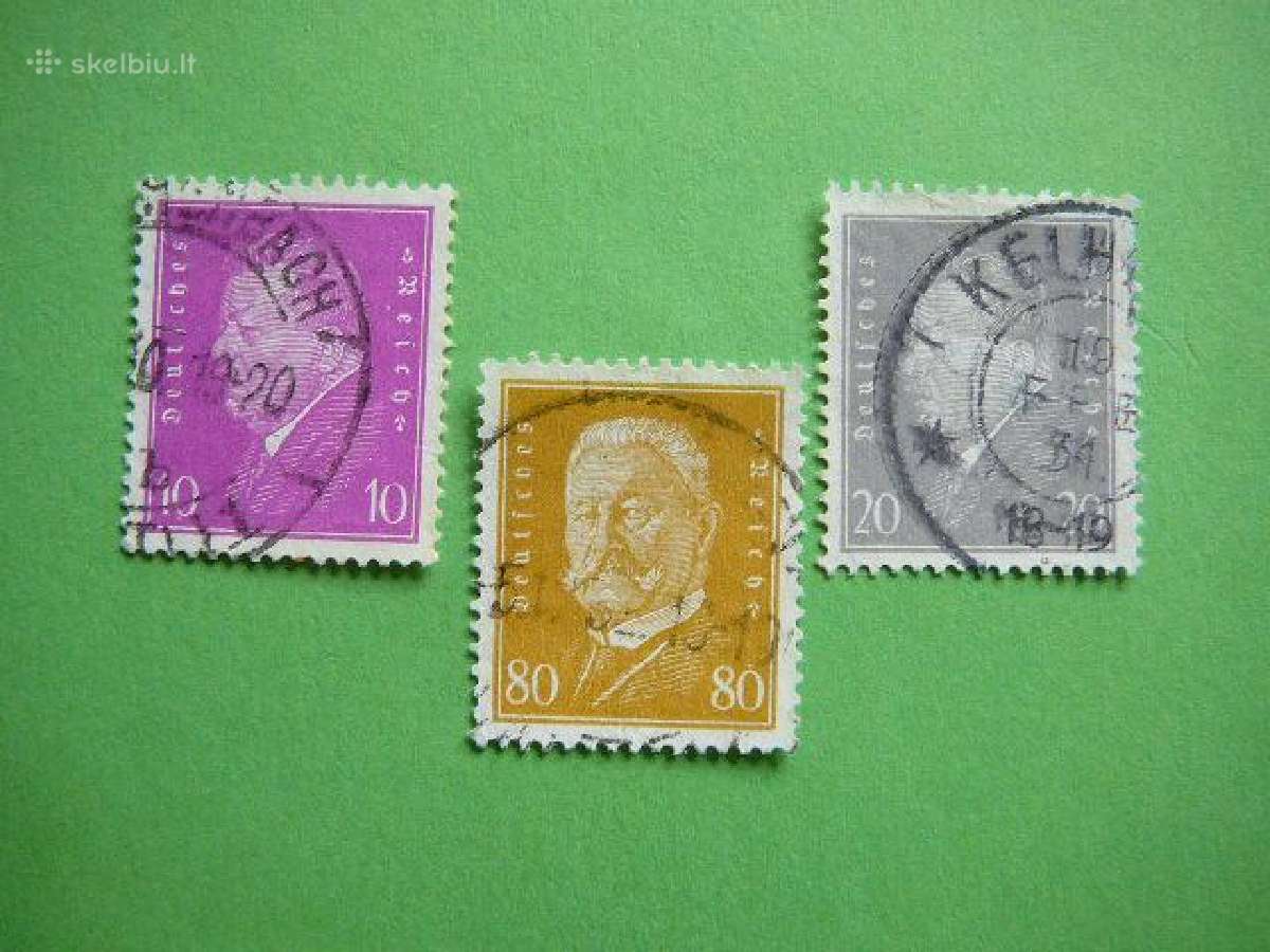 Reichsprezidentas Vokietija 1930 antsp. vkt435/7a