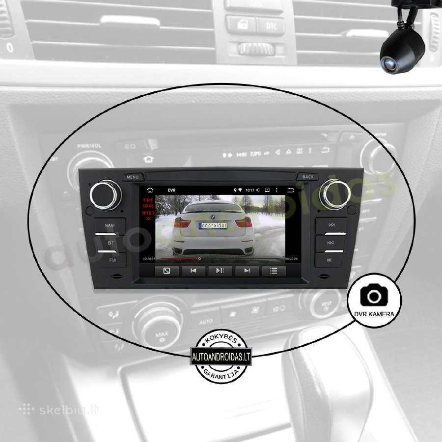 Bmw 3 E90 E91 E92 2004-13 Android multimedia GPS - nuotraukos Nr. 8