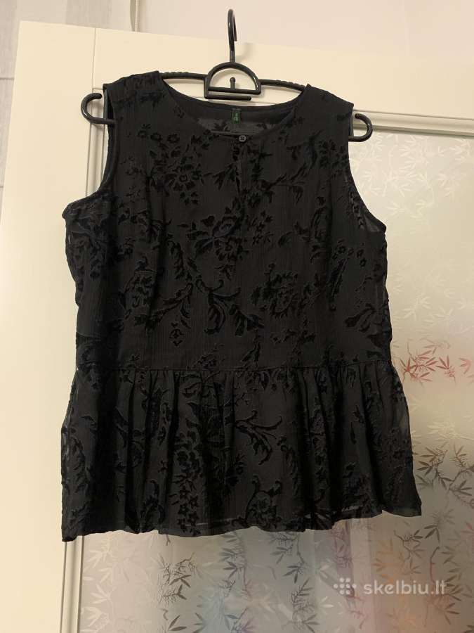 Juoda puošni Benetton bliuzelė, S-m