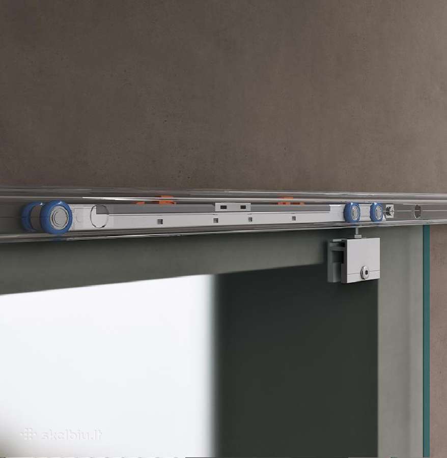 Stiklinės stumdomos durys su Softclose nuo 228eur - nuotraukos Nr. 5