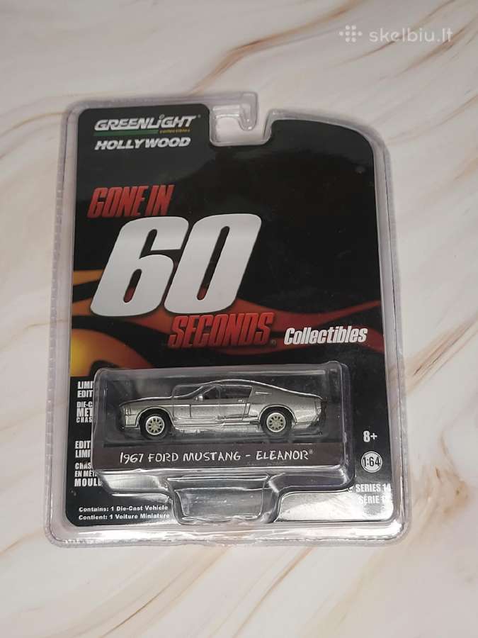 Greenlight 1:64 Gone In 60 Seconds 1967 Mustang El