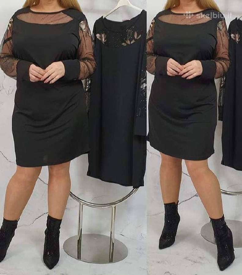 Juoda šventine suknele Nauja