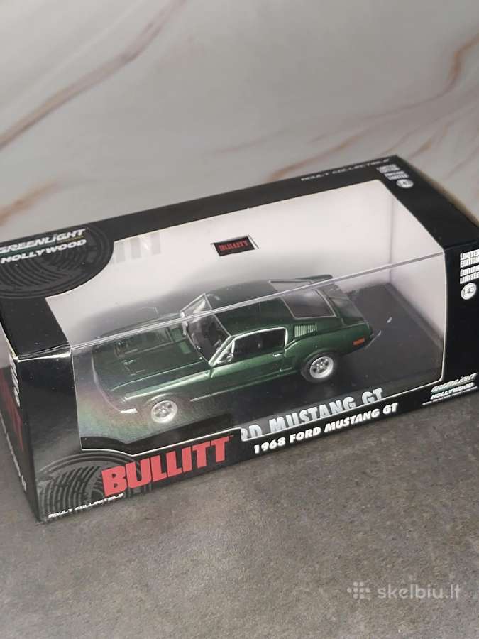 Greenlight 1:43 Bullit 1968 Ford Mustang Gt