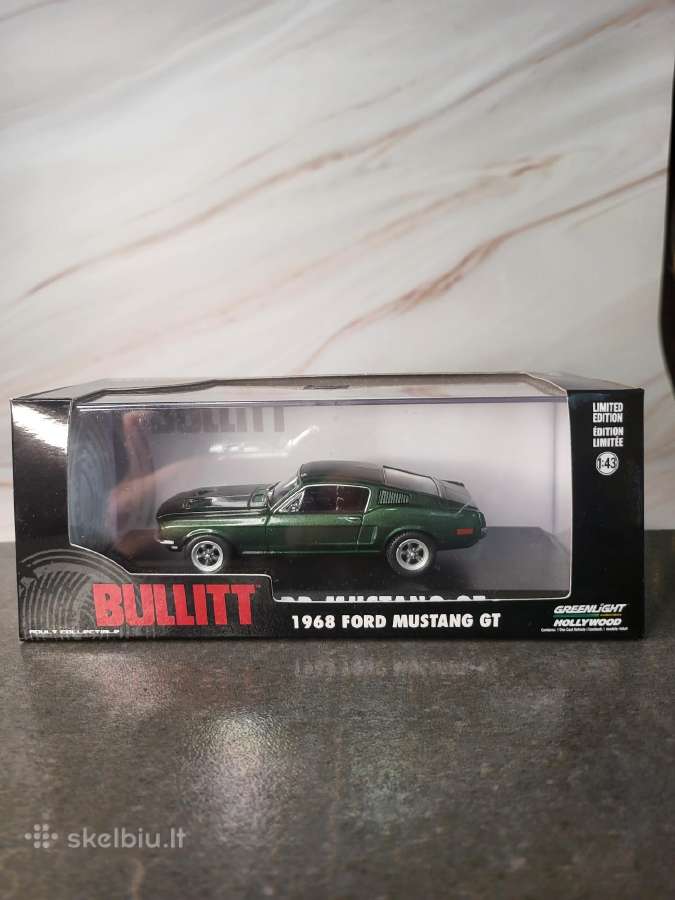 Greenlight 1:43 Bullit 1968 Ford Mustang Gt - nuotraukos Nr. 2