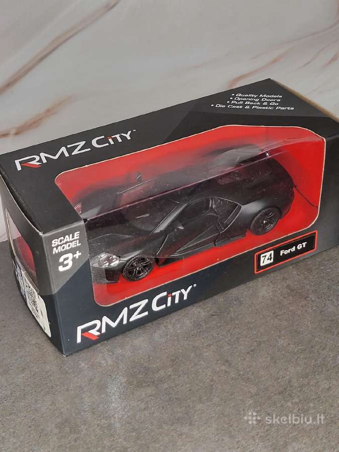 Rmz 74 Ford Gt Black 1:36