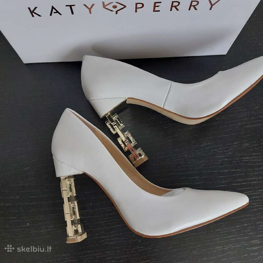 Katy Perry baltos spalvos aukštakulniai 37 dydžio - nuotraukos Nr. 15