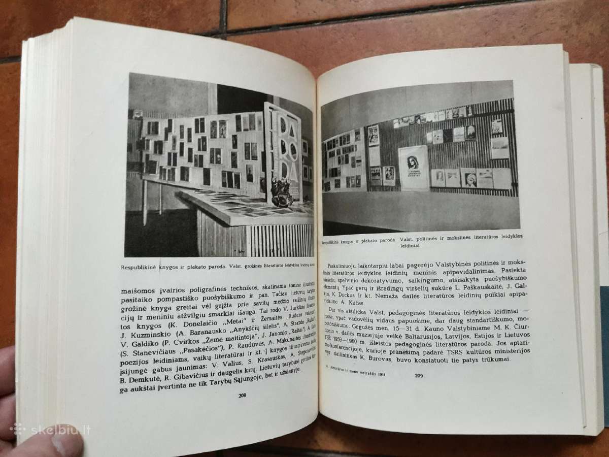 "Literatūros ir meno metraštis" 1961 metai - nuotraukos Nr. 8