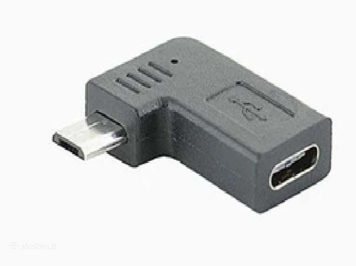 Usb perėjimas usb c female to micro usb male